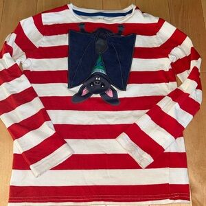 Mini Boden Lift the Flap Halloween Tee